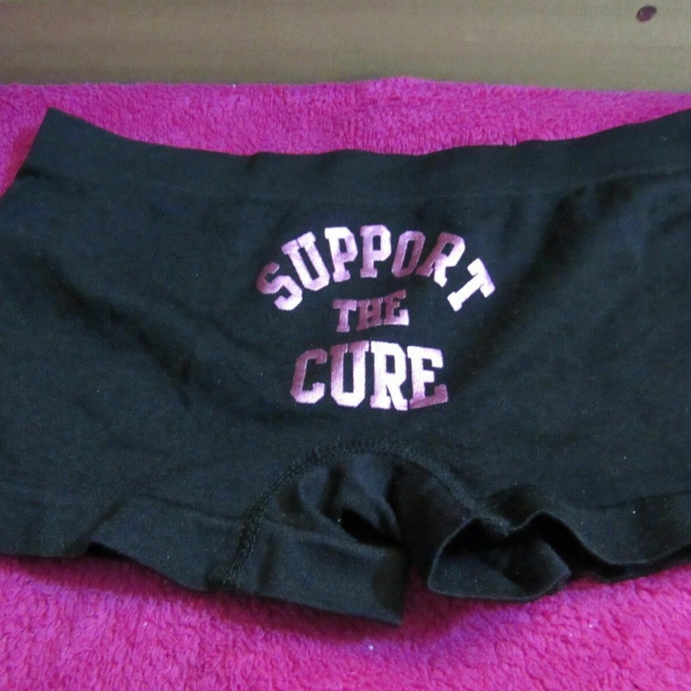 Support The Cure Panties Small 5 NWOT XR5-a